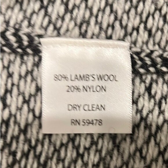 Telluride clothing company Lambswool blend open front Cardigan - Picture 5 of 5